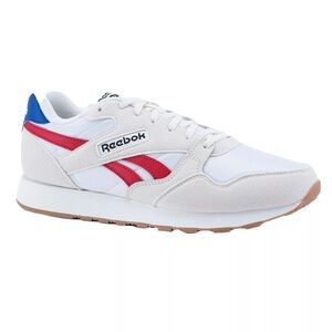 Reebok Men's Ultraflash Running Sneaker In Chalk, Red, Blue Size 10.5